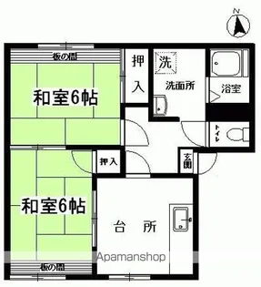 サンシティ桜ケ丘【201号室】の間取り