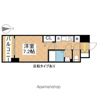 プレサンス上前津エレスタ【15階】の間取り