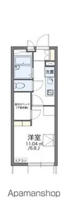 レオパレスOGIKUBOST3【1階】の間取り