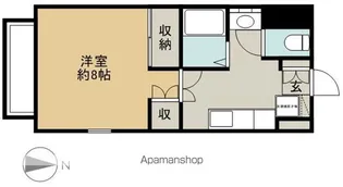 ラ・フォーレあんず【1階】の間取り