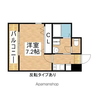 愛知県名古屋市中区新栄3丁目【マンション】の間取り