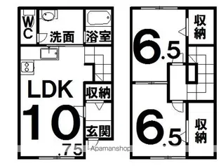 FRIENDLY1(フレンドリーワン)【A号室】の間取り