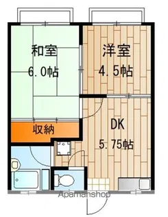マロニエコート【2階】の間取り