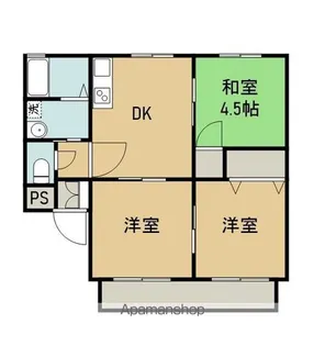 ハーモネート豊中A【202号室】の間取り