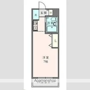 サンハイツ習志野【3階】の間取り
