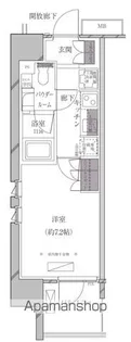 AーSTANDARD芝浦【11階】の間取り