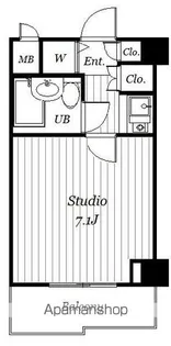 ストーク千川【3F-1号室】の間取り