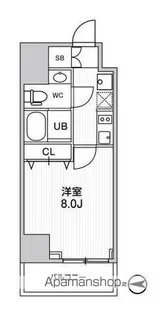 グラシアプレイス曳舟【5階】の間取り
