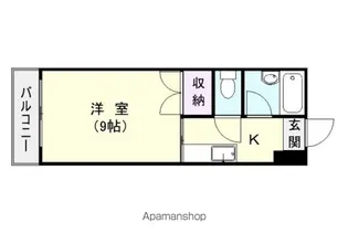 セントヒルズ鹿児島【4階】の間取り