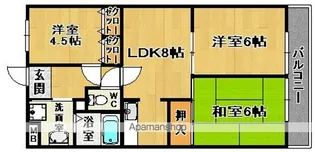 大阪府堺市北区百舌鳥梅町3丁【マンション】の間取り