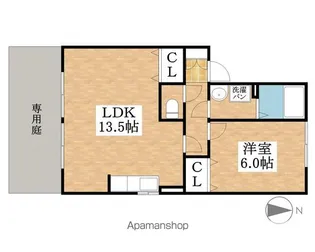 グリーンエクセル【1階】の間取り