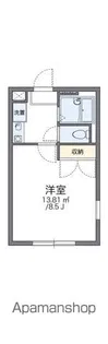 レオパレスバロン【108号室】の間取り