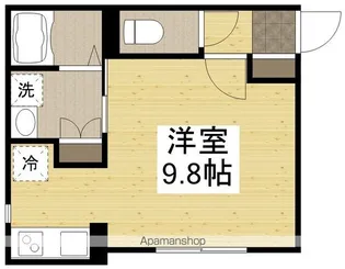 仮称)玉島長尾新築アパート【1階】の間取り