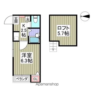 River Place Edogawa【1階】の間取り