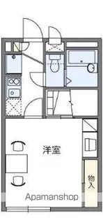 レオパレスASTC.DA【1階】の間取り