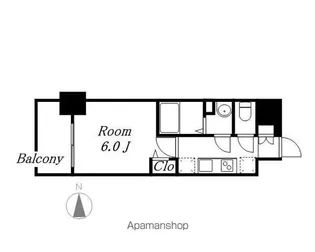 プレサンス丸の内アドブル【9階】の間取り
