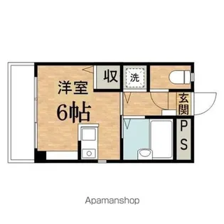 パールウィングス南平【422号室】の間取り