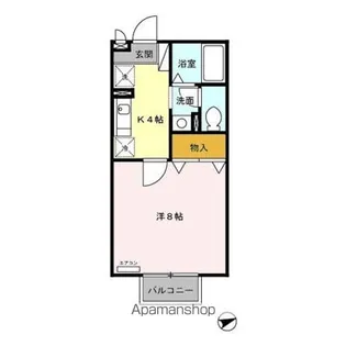 コンフォートASAKA【1階】の間取り