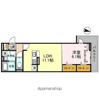 アーバンパイン【3階】の間取り