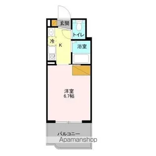 パティオ坂巻【2階】の間取り