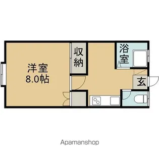 サンフォレストⅡ【1階】の間取り
