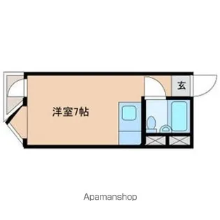トーカンマンション名古屋第7【7階】の間取り