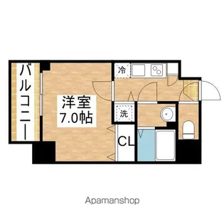 エスプレイス鶴舞ガーデンテラス【10階】の間取り
