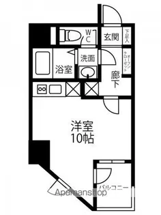 RESIDENCE ICONN KAWARAMACHI(河原町)【303号室号室】の間取り