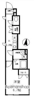 ラ・メール【1階】の間取り