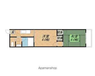 コーポMT【2階】の間取り