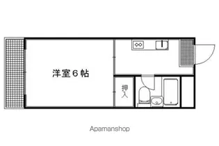 ヴィラ矢杉末広【301号室】の間取り