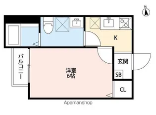 THE HOUSE 船橋前原【1階】の間取り