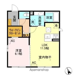 プレミアム【1階】の間取り