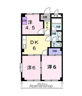 ニューハートランド【2階】の間取り