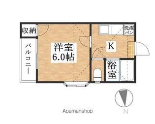 MYU浄心【202号室】の間取り