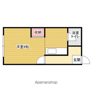 マンションなかの【1階】の間取り