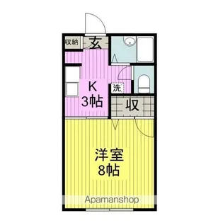 メゾン・アサダ【2階】の間取り