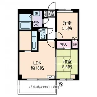 ミルキーウェイ【3階】の間取り