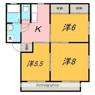 エムハイツ【102号室】の間取り