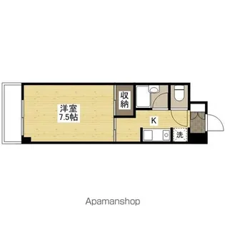 エルプエンテ【6階】の間取り