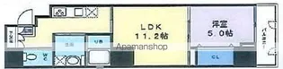 オーキッドレジデンス秋葉原【12階】の間取り