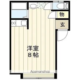 ジュネスクリエイトD【104号室】の間取り