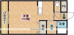 Nハイヒルズ【2階】の間取り
