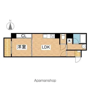 DOMUS21【9階】の間取り