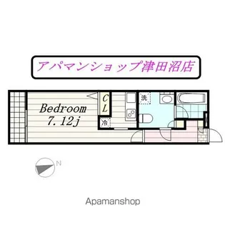 リブリ・パルクルール【1階】の間取り