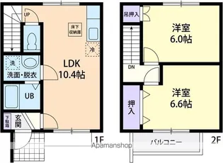 薫風【2階】の間取り