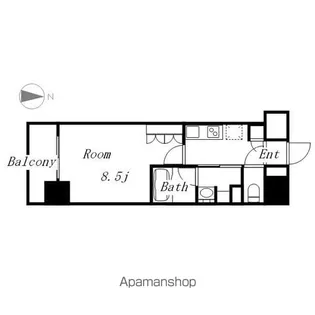 OKBアヴェニール菊井町【8階】の間取り
