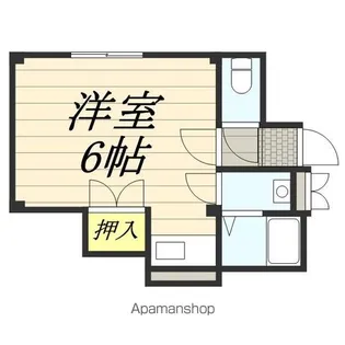 ソシアルビレッジ【4階】の間取り
