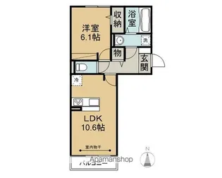 OLIVE A棟【2階】の間取り