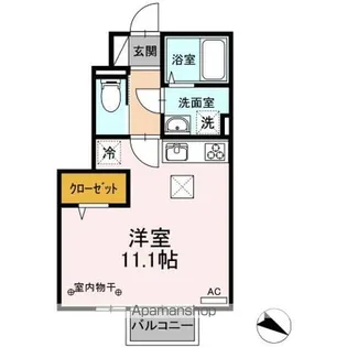D−room鳥谷野【1階】の間取り